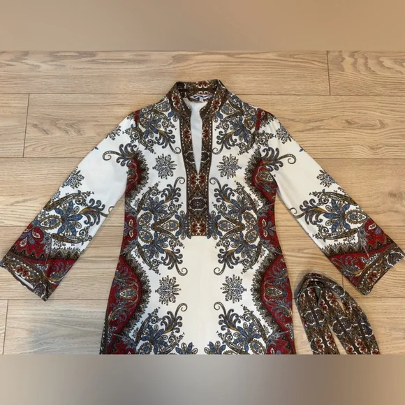 Veronica Beard 3/4 Sleeve Maxi Dress - Picture 4 of 9